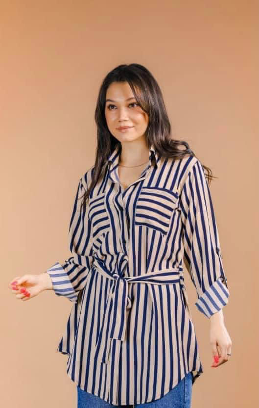 Picture of Trendy Long sleeve chemise