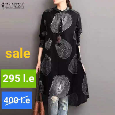 Picture of Long sleeve v neck chemise
