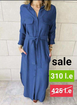 Picture of Trendy long sleeve dress