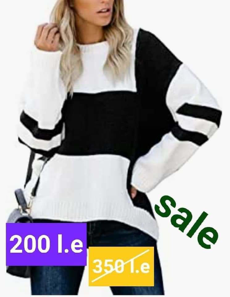 Picture of Oversized black pullover