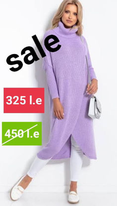 Picture of Max cross purple pullover