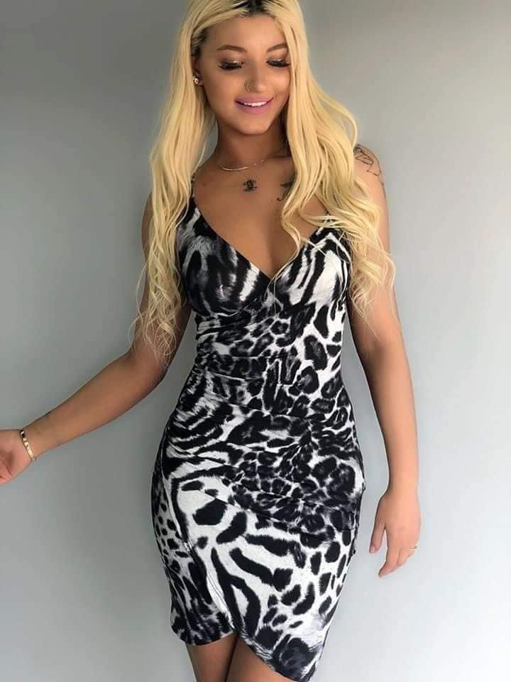 Picture of Black Tiger Dress