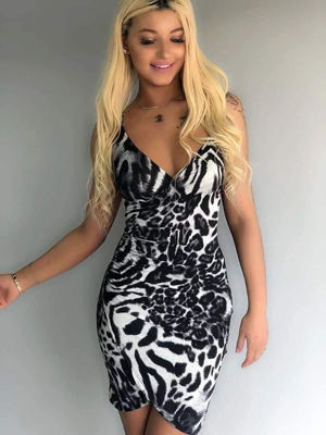 Picture of Black Tiger Dress
