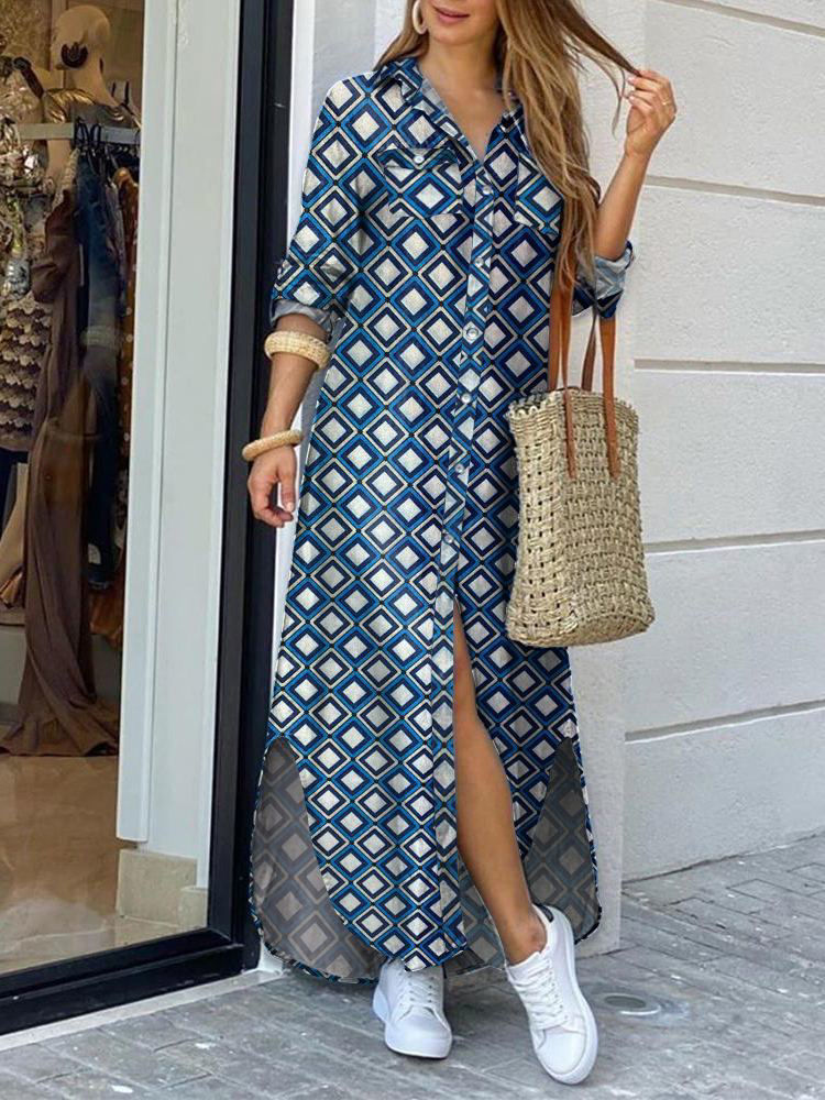 Picture of Long Sleeve Trendy Dress