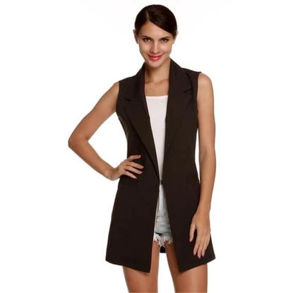 Picture of Business casual women's  black vest