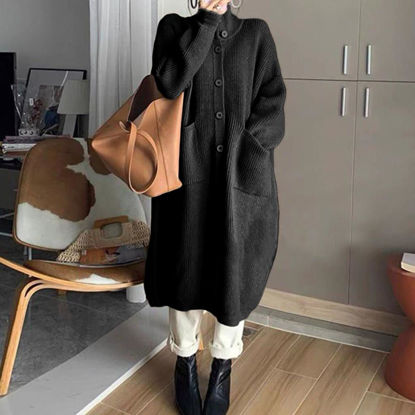 Picture of Long black cardigan