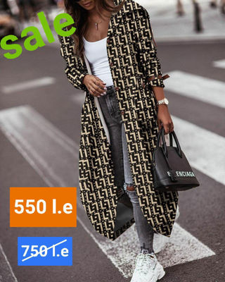 Picture of Button-Up Pocket Design Camo Print Long  fendi Jacket